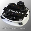 Виброплатформа Clear Fit CF-PLATE Compact 201 WHITE  - магазин СпортДоставка. Спортивные товары интернет магазин в Комсомольске-на-Амуре 