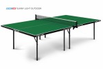 Теннисный стол всепогодный Start-Line Sunny Light Outdoor green облегченный вариант 6015-1 s-dostavka - магазин СпортДоставка. Спортивные товары интернет магазин в Комсомольске-на-Амуре 