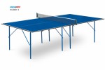 Теннисный стол для помещения swat Hobby 2 blue любительский стол для использования в помещениях 6010 s-dostavka - магазин СпортДоставка. Спортивные товары интернет магазин в Комсомольске-на-Амуре 