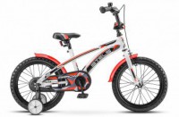 Детский велосипед Stels Arrow 16" V020 черный 2022 - магазин СпортДоставка. Спортивные товары интернет магазин в Комсомольске-на-Амуре 