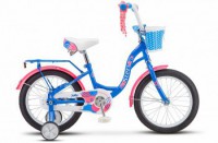 Детский велосипед Stels Jolly 16" V010 синий розовый 2022 - магазин СпортДоставка. Спортивные товары интернет магазин в Комсомольске-на-Амуре 
