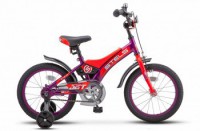 Детский велосипед Stels Jet 16" Z010 фиолетовый 2022 - магазин СпортДоставка. Спортивные товары интернет магазин в Комсомольске-на-Амуре 