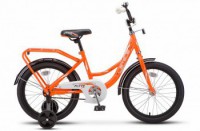 Детский велосипед Stels Flyte 18" Z011 Оранжевый 2022 - магазин СпортДоставка. Спортивные товары интернет магазин в Комсомольске-на-Амуре 