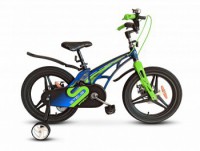 Детский велосипед Stels Galaxy Pro 14" V010 2022 зеленый - магазин СпортДоставка. Спортивные товары интернет магазин в Комсомольске-на-Амуре 