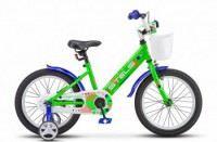 Детский велосипед Stels Captain 16" V010 зеленй 2022 - магазин СпортДоставка. Спортивные товары интернет магазин в Комсомольске-на-Амуре 