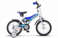 Детский велосипед Stels Jet 14" Z010 синий 2022 - магазин СпортДоставка. Спортивные товары интернет магазин в Комсомольске-на-Амуре 