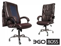Офисное массажное кресло EGO BOSS EG1001 BORDO в комплектации ELITE и PREMIUM - магазин СпортДоставка. Спортивные товары интернет магазин в Комсомольске-на-Амуре 