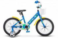 Детский велосипед Stels Captain 16" V010 синий 2022 - магазин СпортДоставка. Спортивные товары интернет магазин в Комсомольске-на-Амуре 