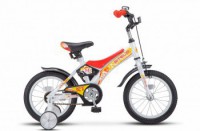 Детский велосипед Stels Jet 14" Z010 белый 2022 - магазин СпортДоставка. Спортивные товары интернет магазин в Комсомольске-на-Амуре 